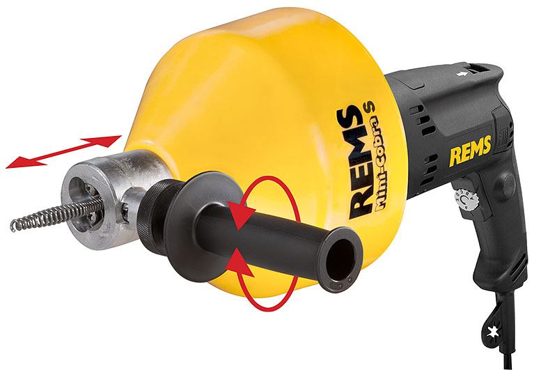 REMS 170023 Uređaj za čišćenje cijevi Mini-Cobra S komplet