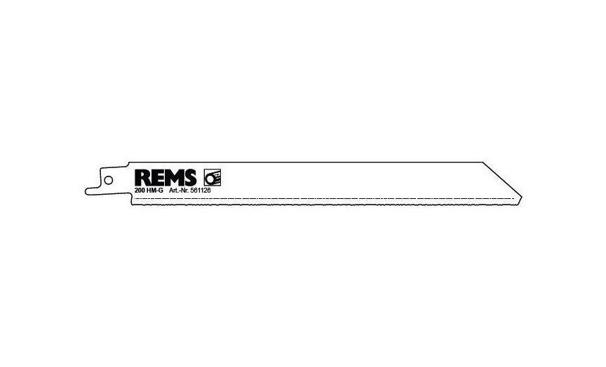 REMS 561126 Pila za sivi ljev 200mm