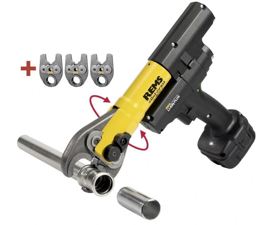 REMS 578X04 Mini-Press ACC Basic Pack+3 kliješta za stiskanje