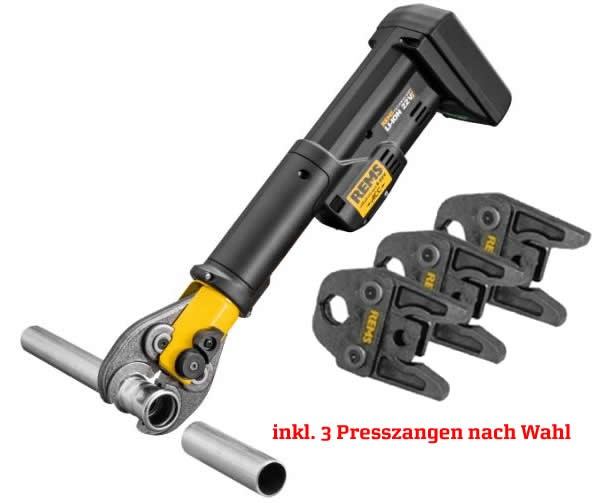 REMS 578x08 Mini-Press  ACC Basic-Pack +3 kliješta za stiskanje